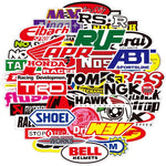 Racing Motorcycle Logo Stickers