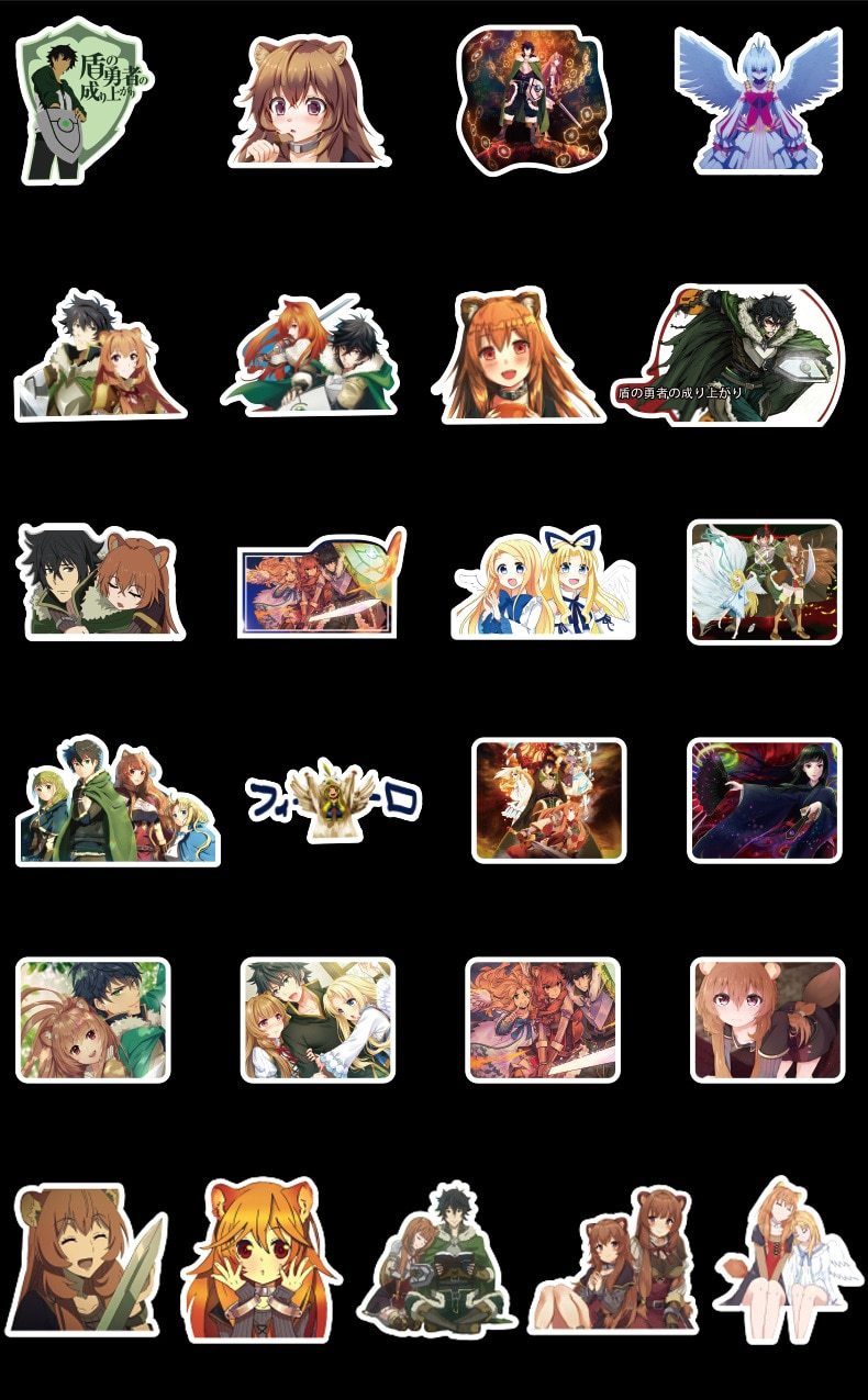 Tate No Yuusha No Nariagari Stickers