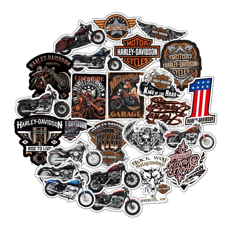 Harley Davidson Sexy Girls Stickers