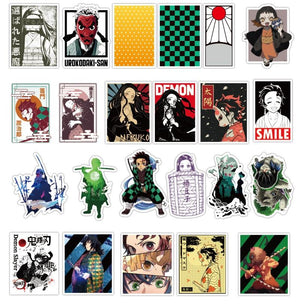 Demon Slayer Kimetsu No Yaiba Anime Stickers