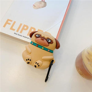 Pug Corgi Puppy Dog Cute 3D AirPods Case