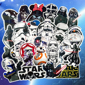 Star Wars Planet Stickers