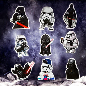 Star Wars Planet Stickers