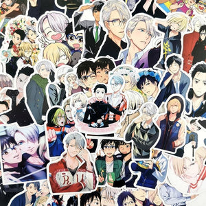 YURI!!! On ICE Anime Stickers