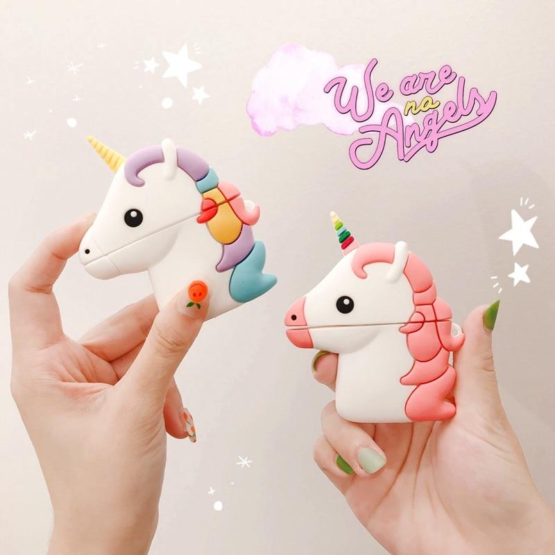 Unicorn Rainbow 3D Airpods Case