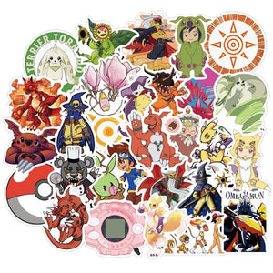 Digimon Anime Stickers