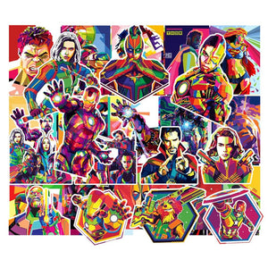 The Avengers Colorful Stickers