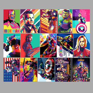 The Avengers Colorful Stickers