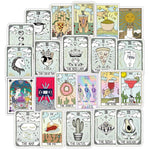 Tarot Card Divination Stickers