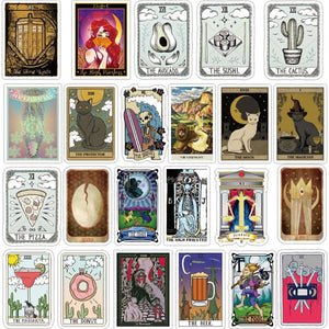 Tarot Card Divination Stickers