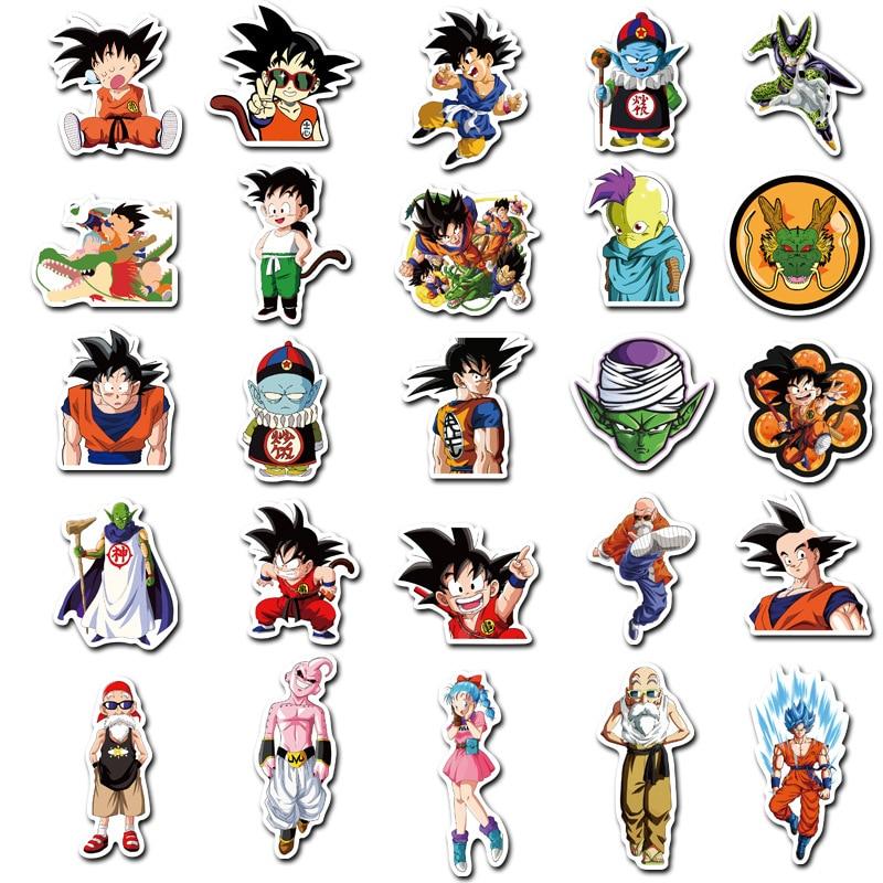 Dragon Ball Anime Stickers