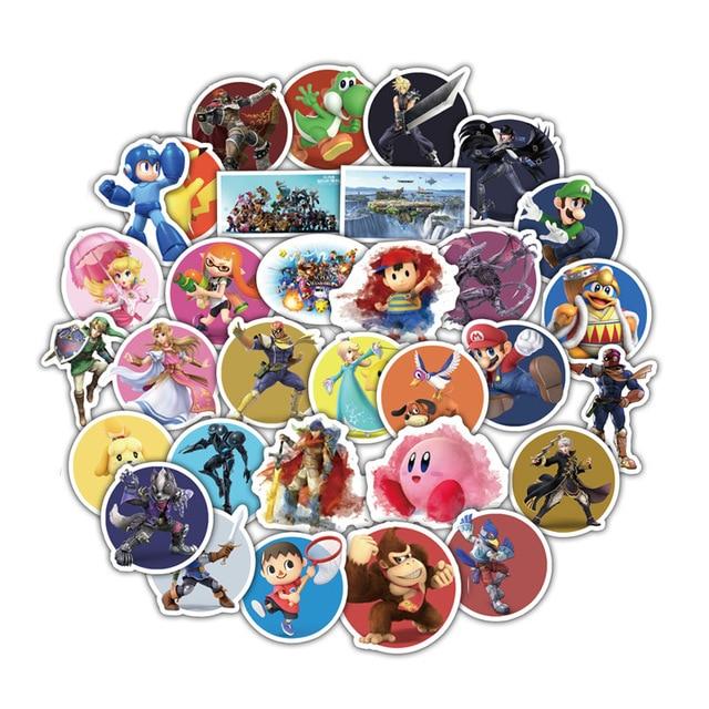 Nintendo Game Stickers