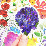 Summer Flowers Stickers