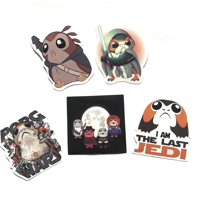 Star Wars Porg Bird Stickers