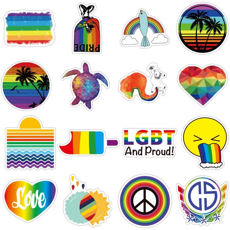 Summer Rainbow Stickers