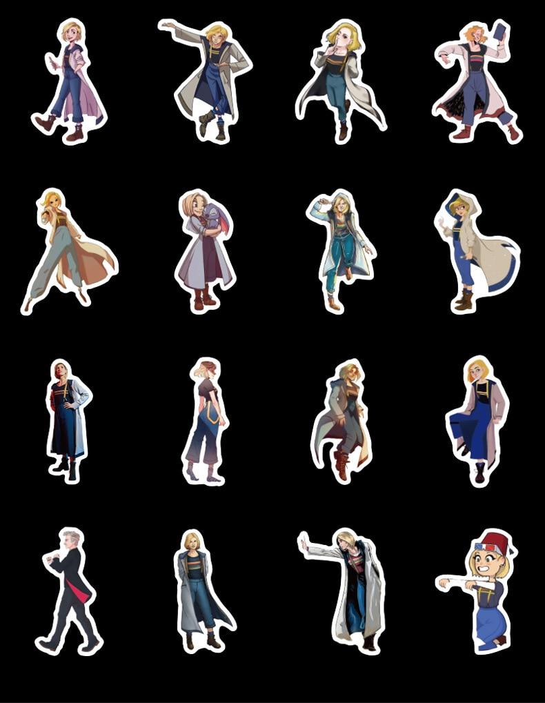 Doctor Who Tardis Stickers