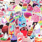 Summer Ice Cream Stickers