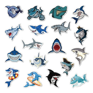 Shark Undersea Stickers