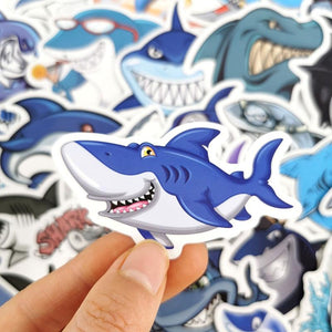 Shark Undersea Stickers