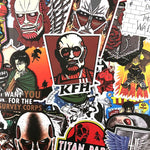 Attack On Titan Mikasa Levi Eren Stickers
