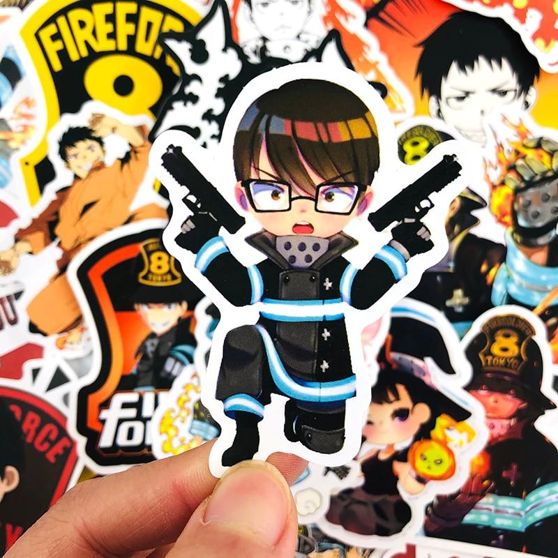 Fire Force Anime Stickers