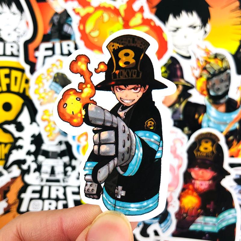 Fire Force Anime Stickers