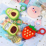 Avocado Fruit Cute 3D Airpods Case