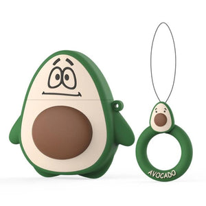 Avocado Fruit Cute 3D Airpods Case