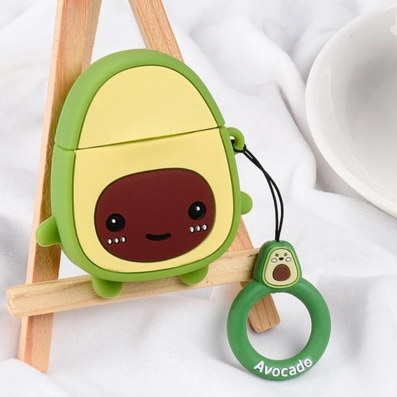 Avocado Fruit Cute 3D Airpods Case