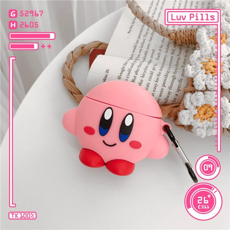 Kirby Cute 3D Airpods Case