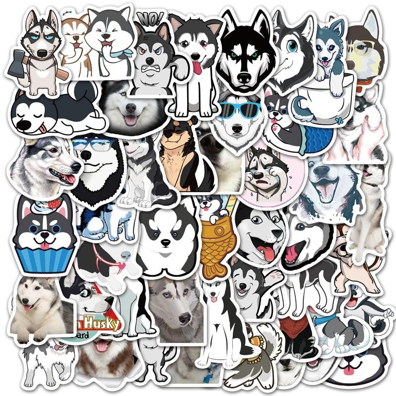 Husky Love Stickers