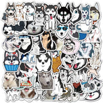 Husky Love Stickers