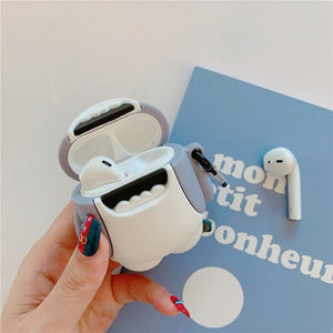 White Shark 3D Airpods Case