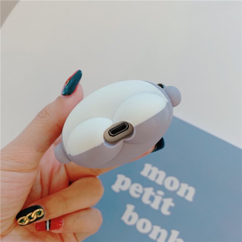 White Shark 3D Airpods Case