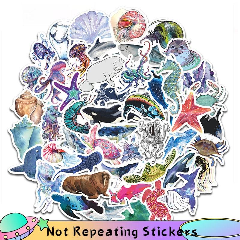 Under the Sea Animal Stickers