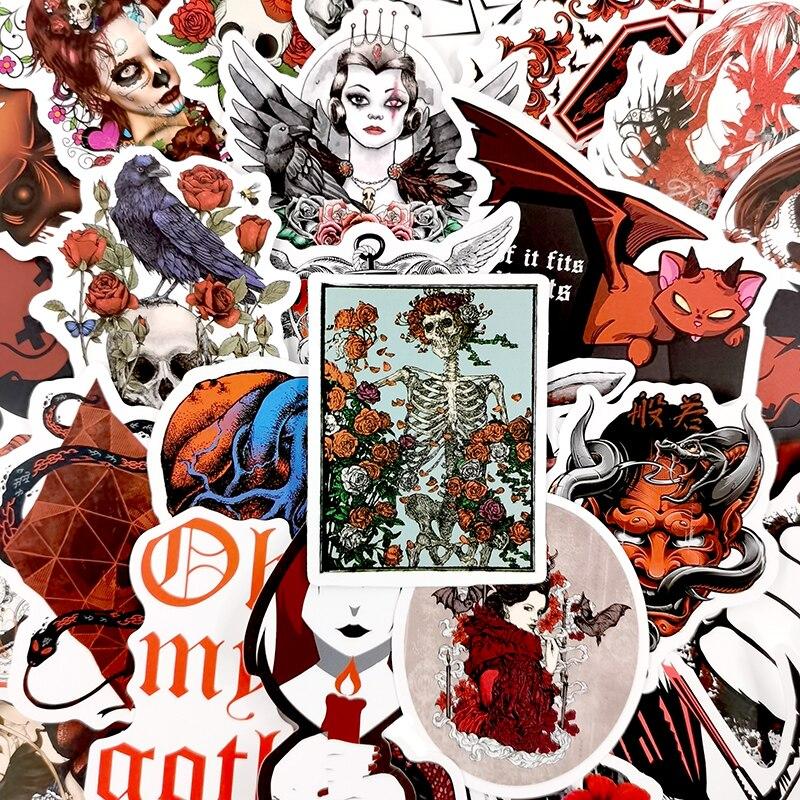 Red Bloody Hell Stickers