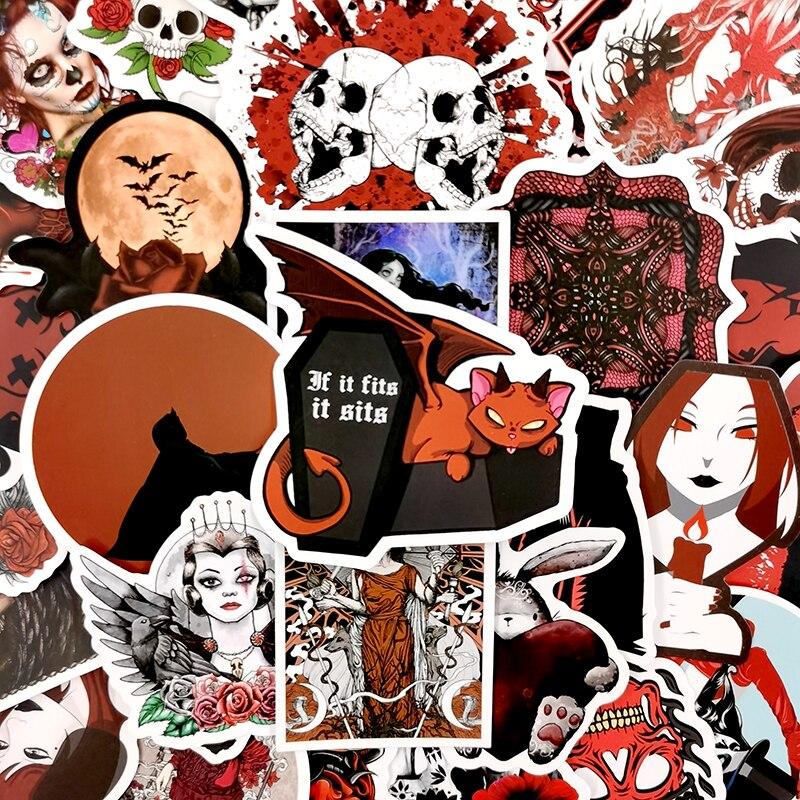 Red Bloody Hell Stickers