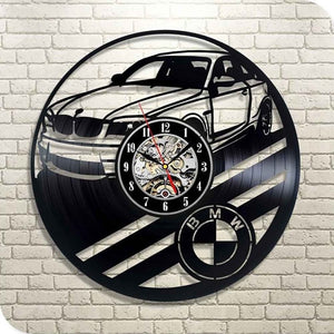 Automobile Vinyl Wall Clock