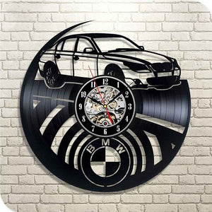 Automobile Vinyl Wall Clock