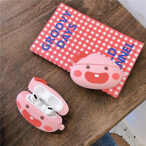 Pig Peach 3D Airpods Case