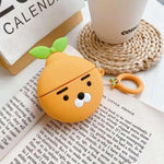 Pig Peach 3D Airpods Case