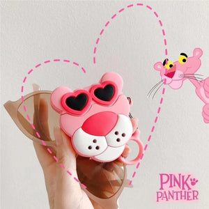 Pink Panther Cute 3D Airpods Case