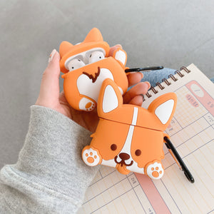 Welsh Corgi 3D Airpods Case