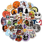 Jack Skellington Halloween Pumpkin Stickers