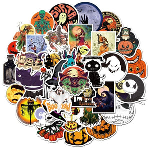 Jack Skellington Halloween Love Stickers