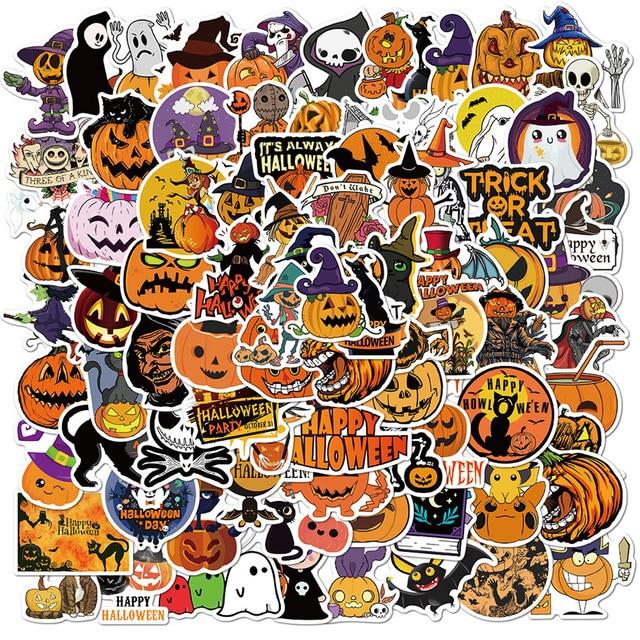 Jack Skellington Trick or Treat Stickers