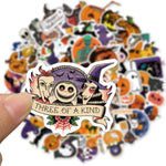 Jack Skellington Pumpkin Stickers