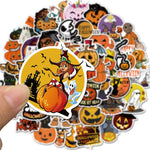 Pumpkin Halloween Jack Stickers