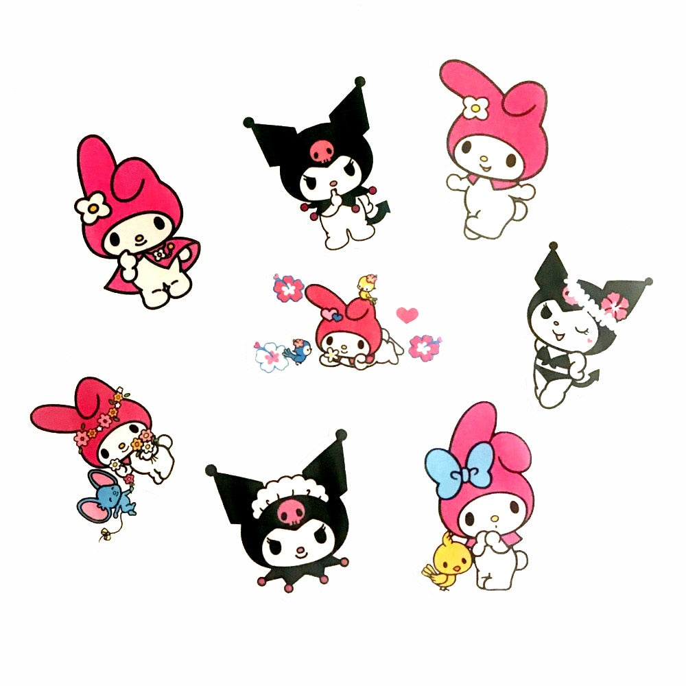 Kuromi Melody Kawaii Stickers