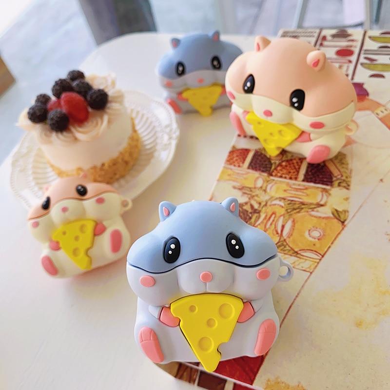 Hamster Cute 3D Airpods Case